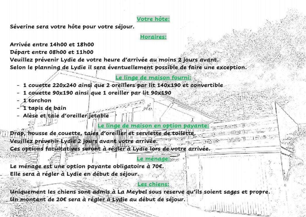 Maison Chaleureuse La Meybel La Bresse Exterior foto